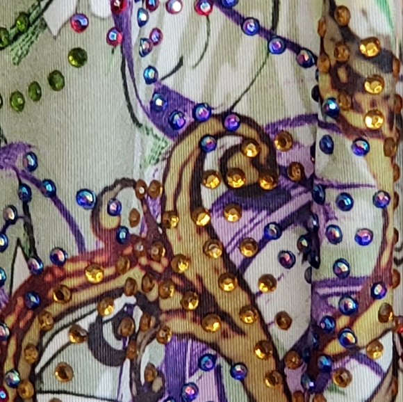 NWOT Brand "Twelve" Floral Racerback Dress by S Twelve - Picture 3 of 10